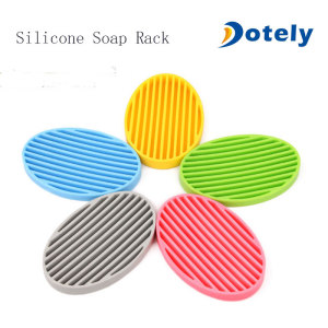 Silicone Soap Tray Soap Saver Holder for Shower