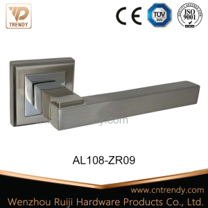 Hardware Aluminum Lever Security Mortise Door Handle Lock (AL108-ZR09)