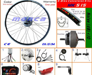 Electric Bicycle Kit DIY Your Bike to Electric Bike (MK515)